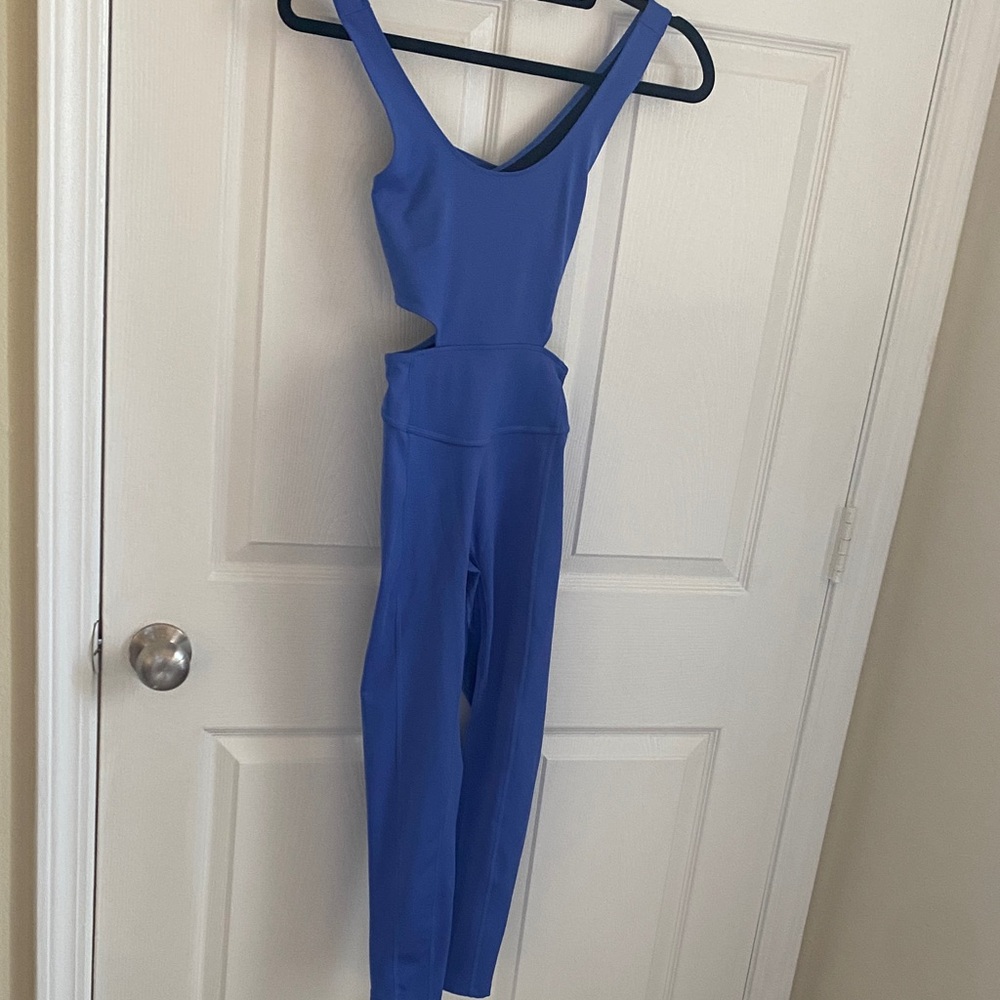 Free People Movement Back It Up One Piece Pool Blue XS - Picture 2 of 12